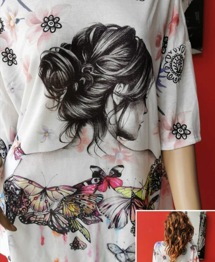 Camiseta flowers