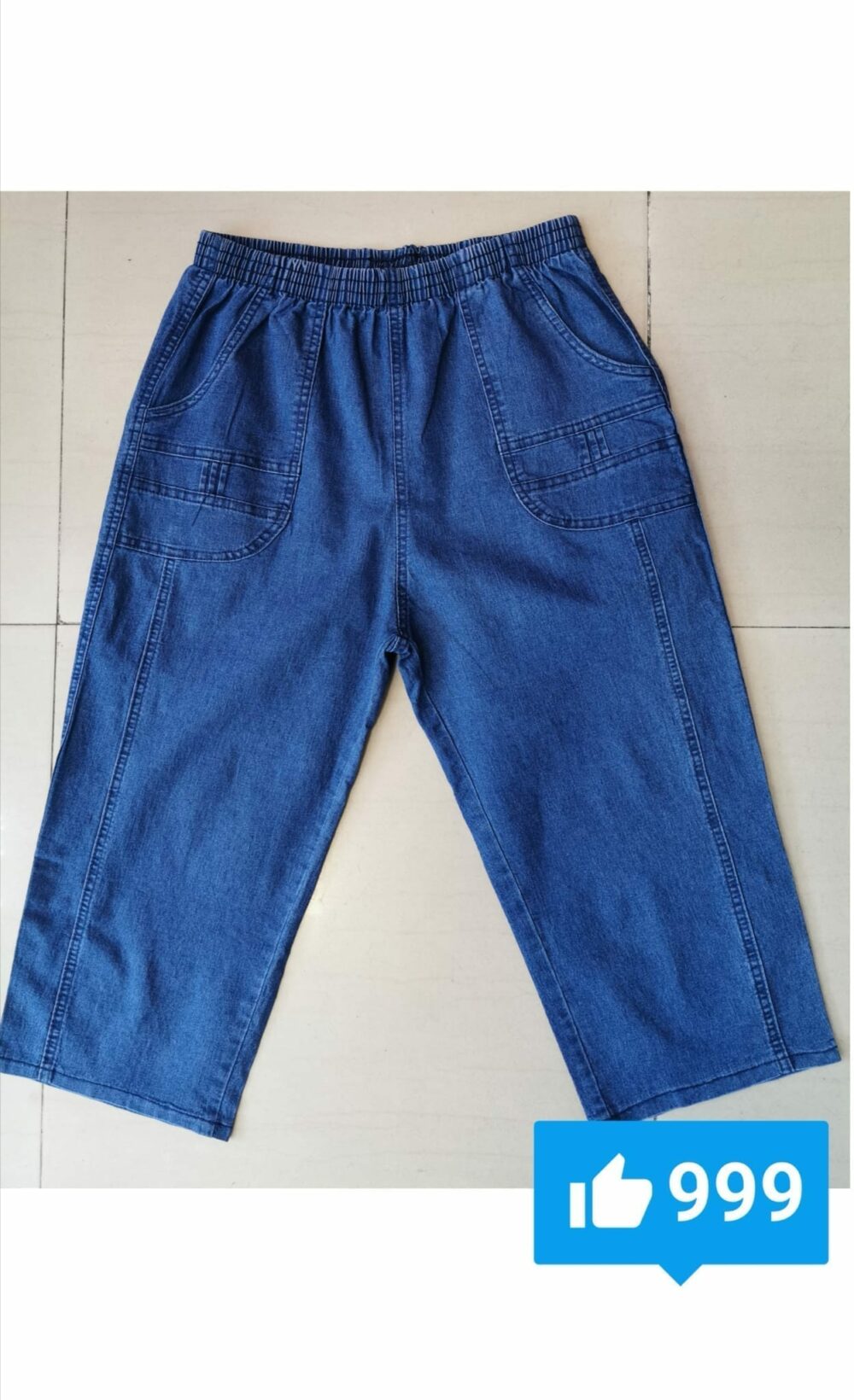 Pantalón vaquero pirata